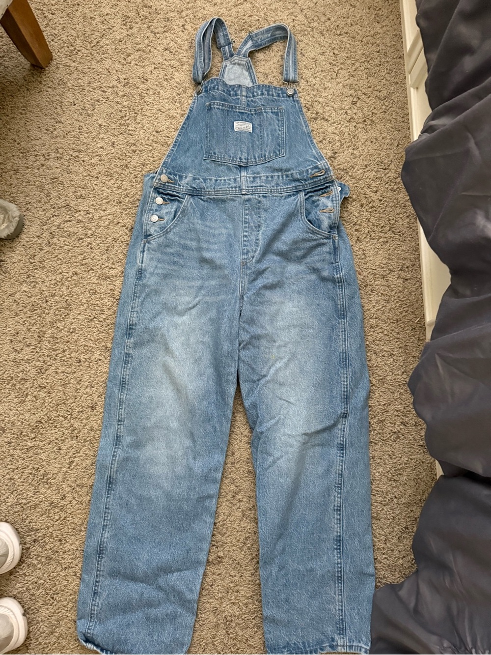 Levi's Light Blue Denim Overalls